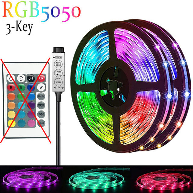 RGB Color-changing Magic USB Light Strip