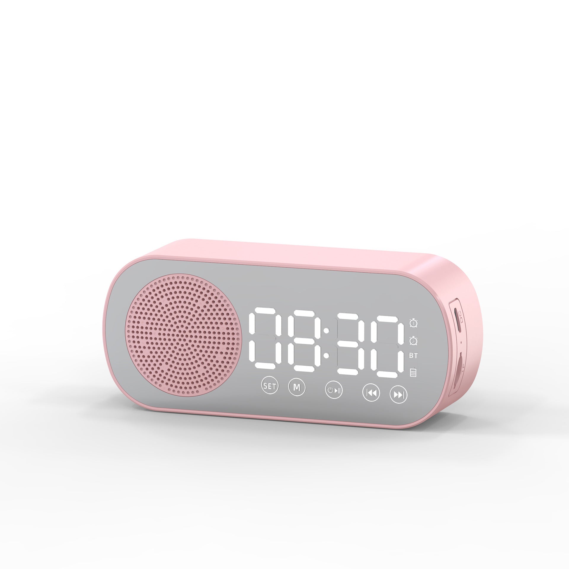 BT Music Alarm Clock with FM Radio