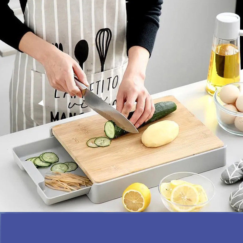 Bamboo Cutting board & knife