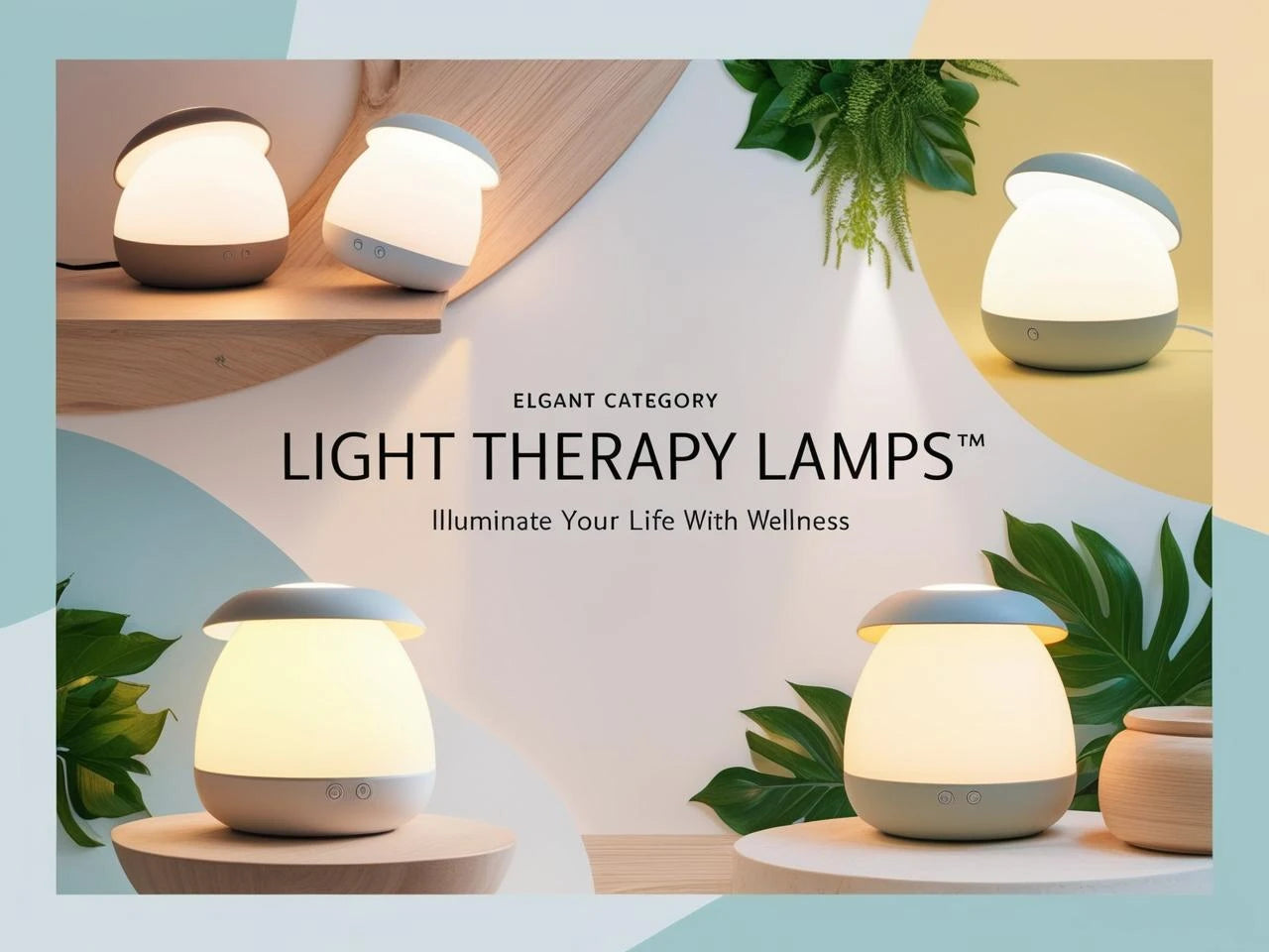 Light therapy lamps