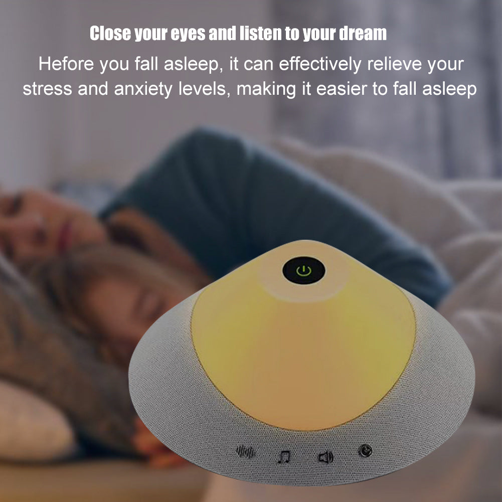 White noise sleep device LED night light
