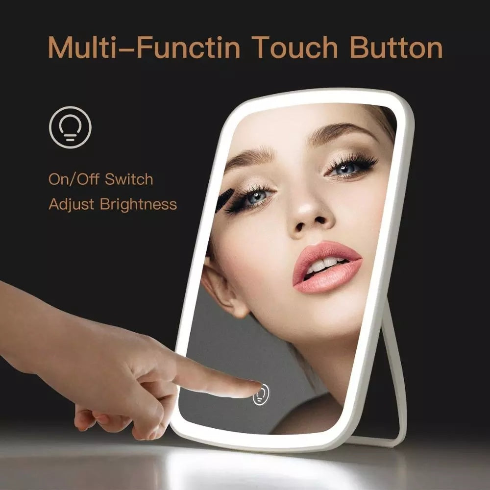 Smart Intelligent Portable Desktop Makeup Light Mirror