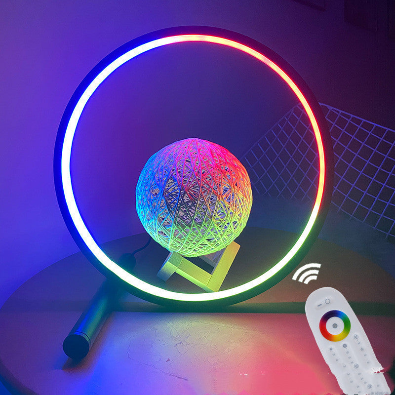 Nordic Circle USB Color Changing LED Lamp