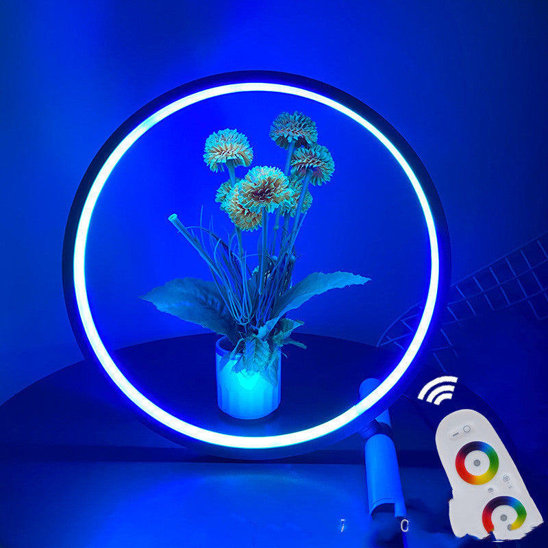 Nordic Circle USB Color Changing LED Lamp