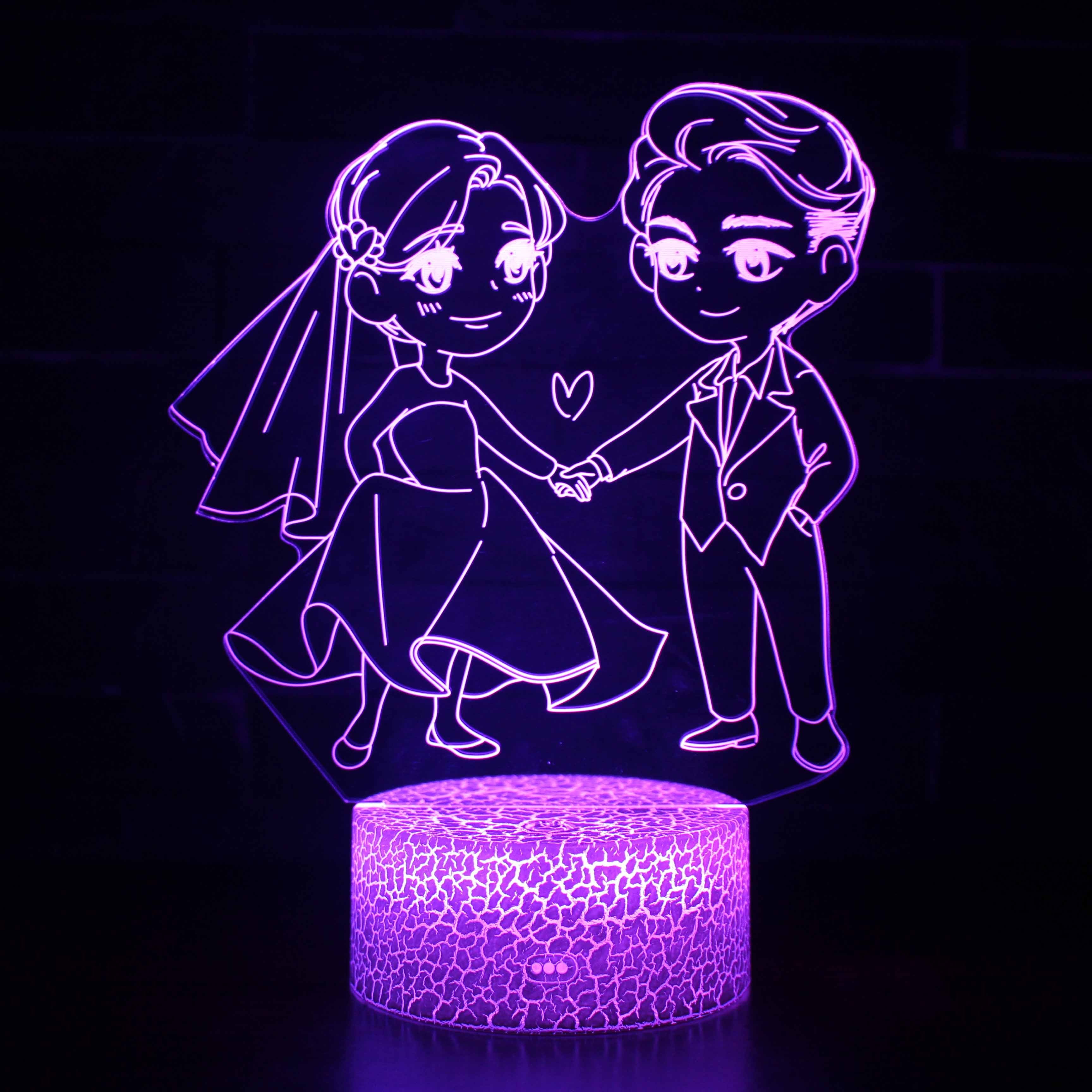Led Creative Bedroom Rechargeable Table Lamp