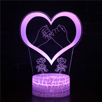 Led Creative Bedroom Rechargeable Table Lamp