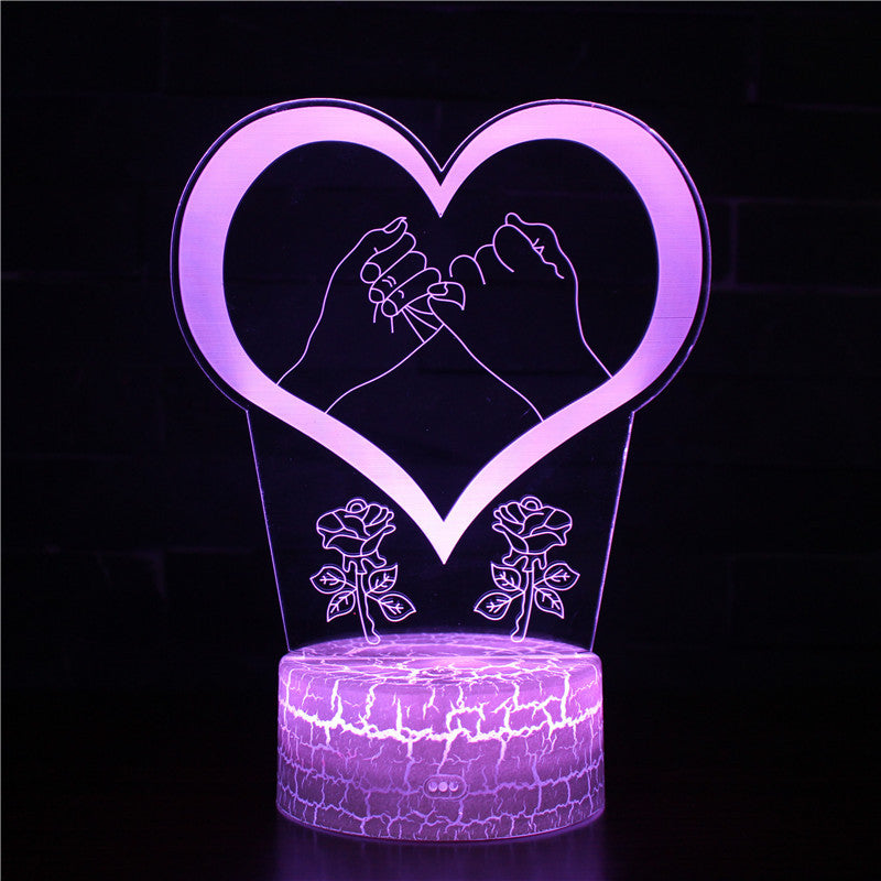 Led Creative Bedroom Rechargeable Table Lamp