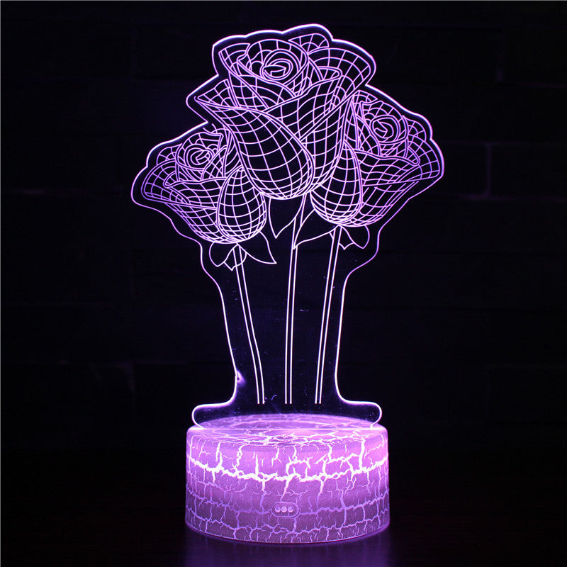 Led Creative Bedroom Rechargeable Table Lamp