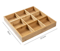 Creative Bamboo Dried Fruit Tray