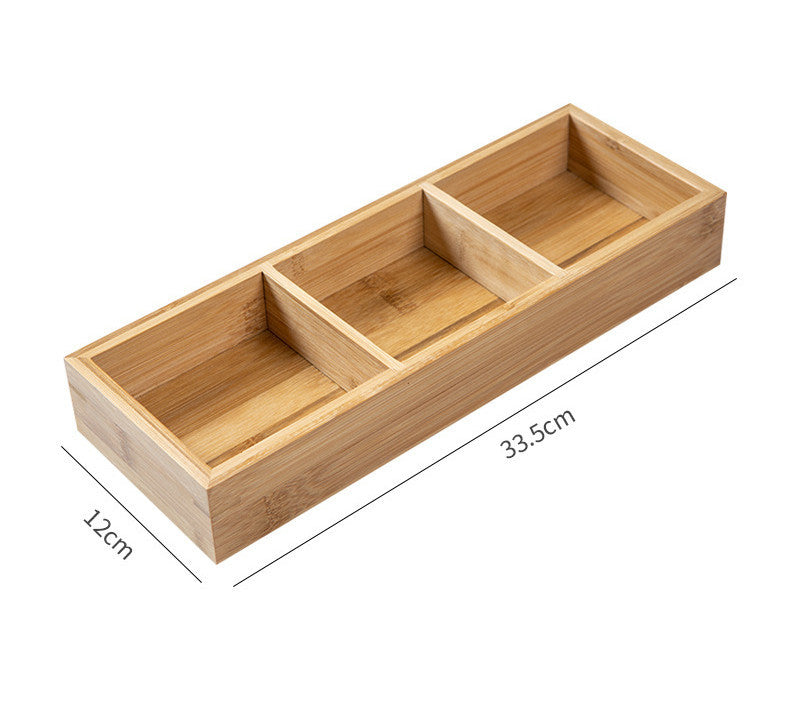 Creative Bamboo Dried Fruit Tray