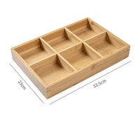 Creative Bamboo Dried Fruit Tray