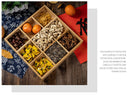 Creative Bamboo Dried Fruit Tray
