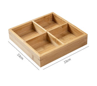 Creative Bamboo Dried Fruit Tray