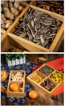 Creative Bamboo Dried Fruit Tray