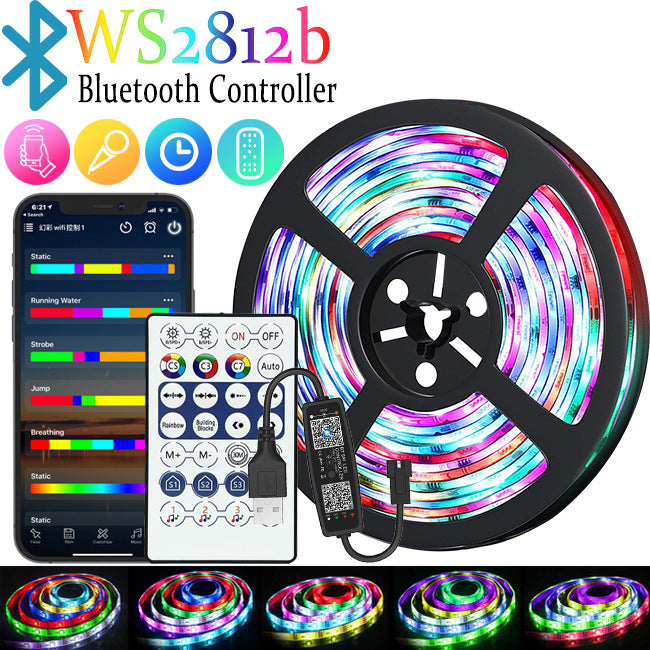 RGB Color-changing Magic USB Light Strip