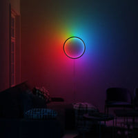 Nordic Minimalist RGB Modern LED Circular Wall Lamp