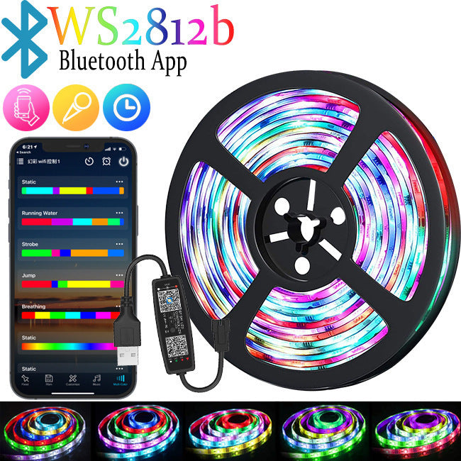 RGB Color-changing Magic USB Light Strip