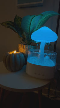 Rain Humidifier Mushroom Humidifier Rain Cloud Humidifier Water Drop Humidifier